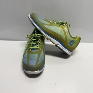 FJ FootJoy Golf Shoes Empower Green&Blue Women's size 6 VERY CLEAN